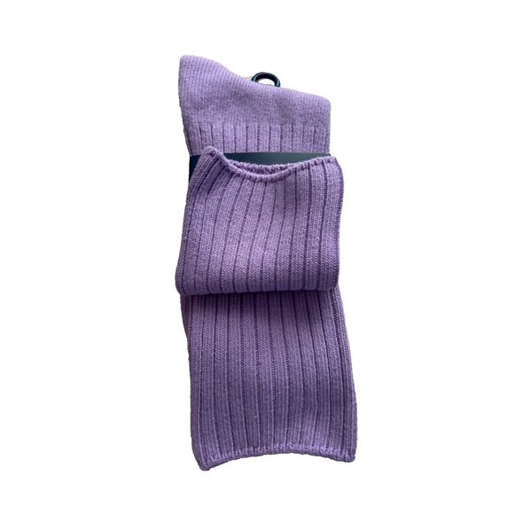 Polo Ralph Lauren Classic Crew Rib Socks Purple - Picture 3 of 3